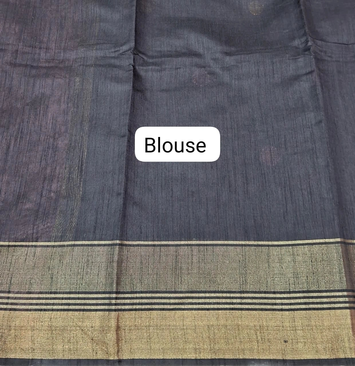 Flamingo Pink Khadhi Pure Pattu Saree blouse