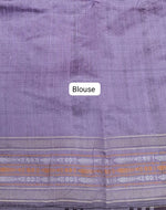 Dark Wine Khadhi Pure Pattu Saree Blouse