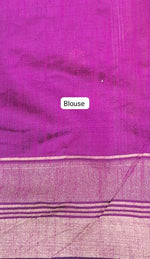 Mustard Yellow Khadhi Pure Pattu Saree Blouse