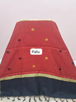 Black Khadhi Pure Pattu Saree pallu