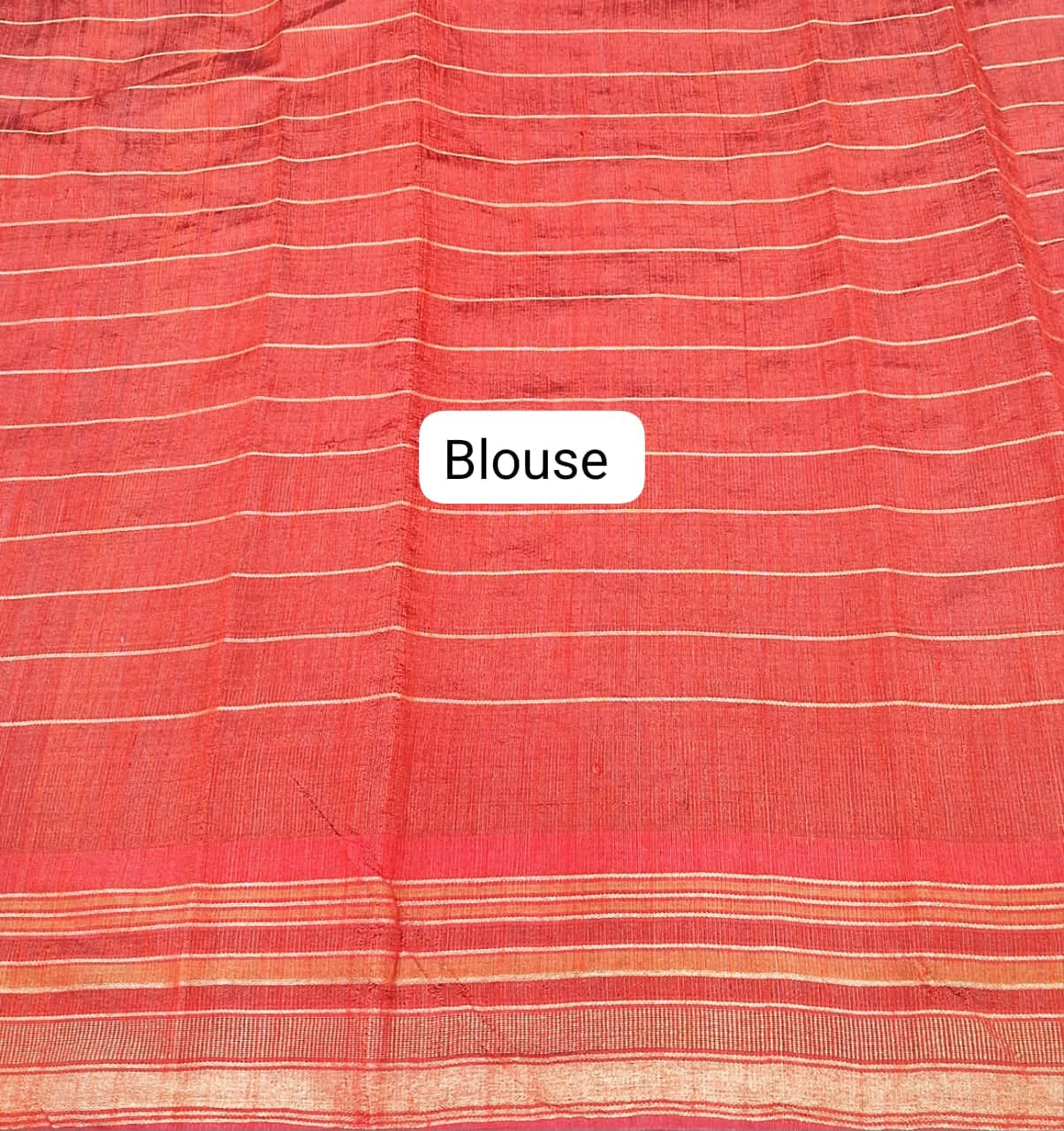 Grey Khadhi Pure Pattu Saree Blouse