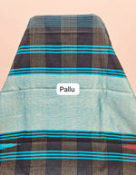 Black Khadhi Pure Pattu Saree pallu