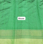 Purple Khadhi Pure Pattu Saree Blouse