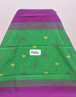 Rani Pink Khadhi Pure Pattu Saree 1