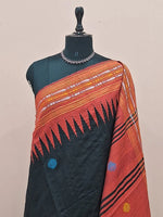 Black Khadhi Pure Pattu Saree 1