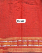 Black Khadhi Pure Pattu Saree Blouse