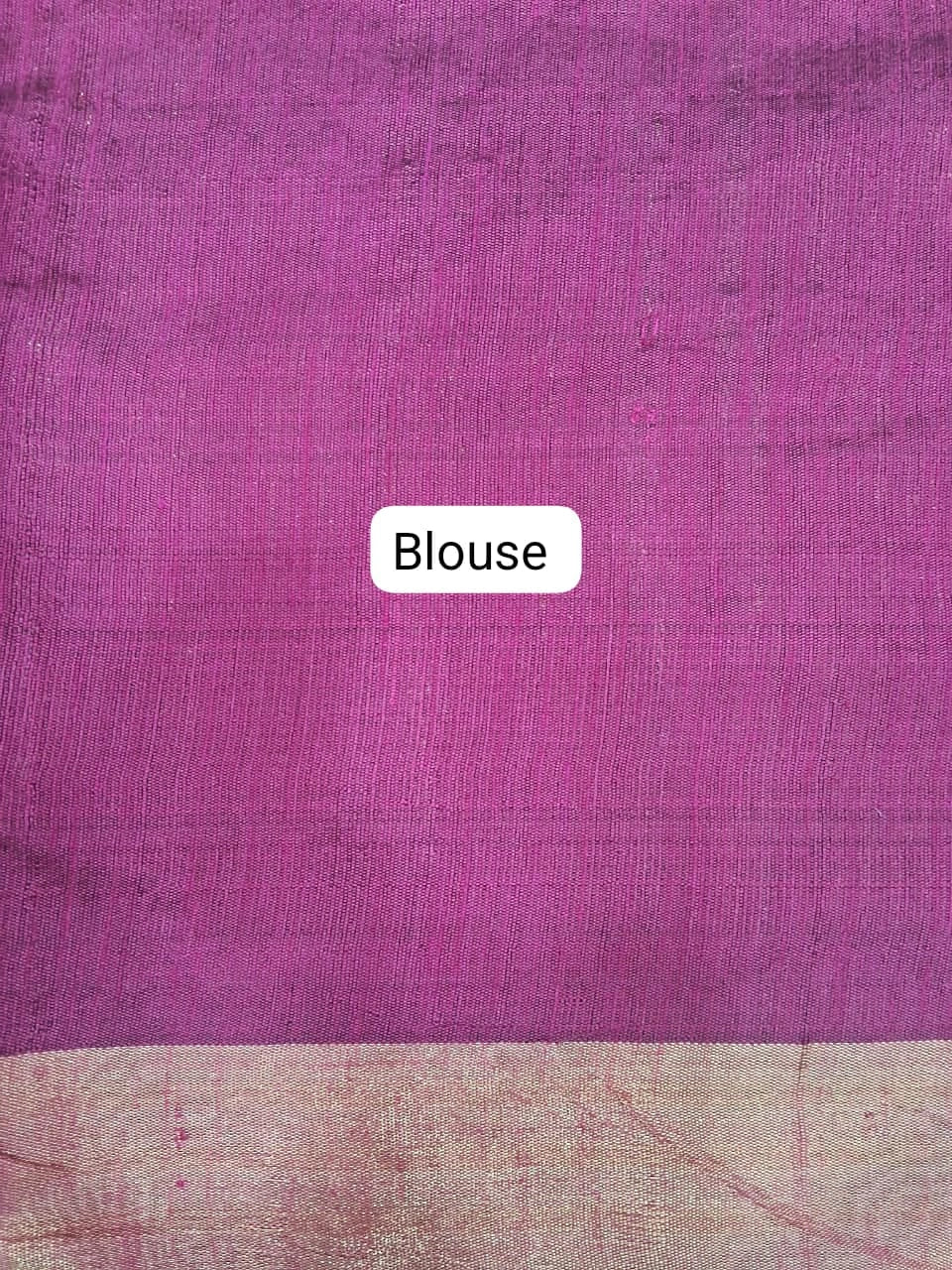 Caribbean Blue Khadhi Pure Pattu Saree Blouse