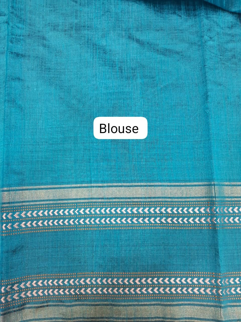 Black Khadhi Pure Pattu Saree Blouse