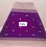 Dark Peach Khadhi Pure Pattu Saree Pallu