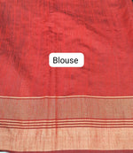 Black Pure Khadhi Pattu Saree Blouse