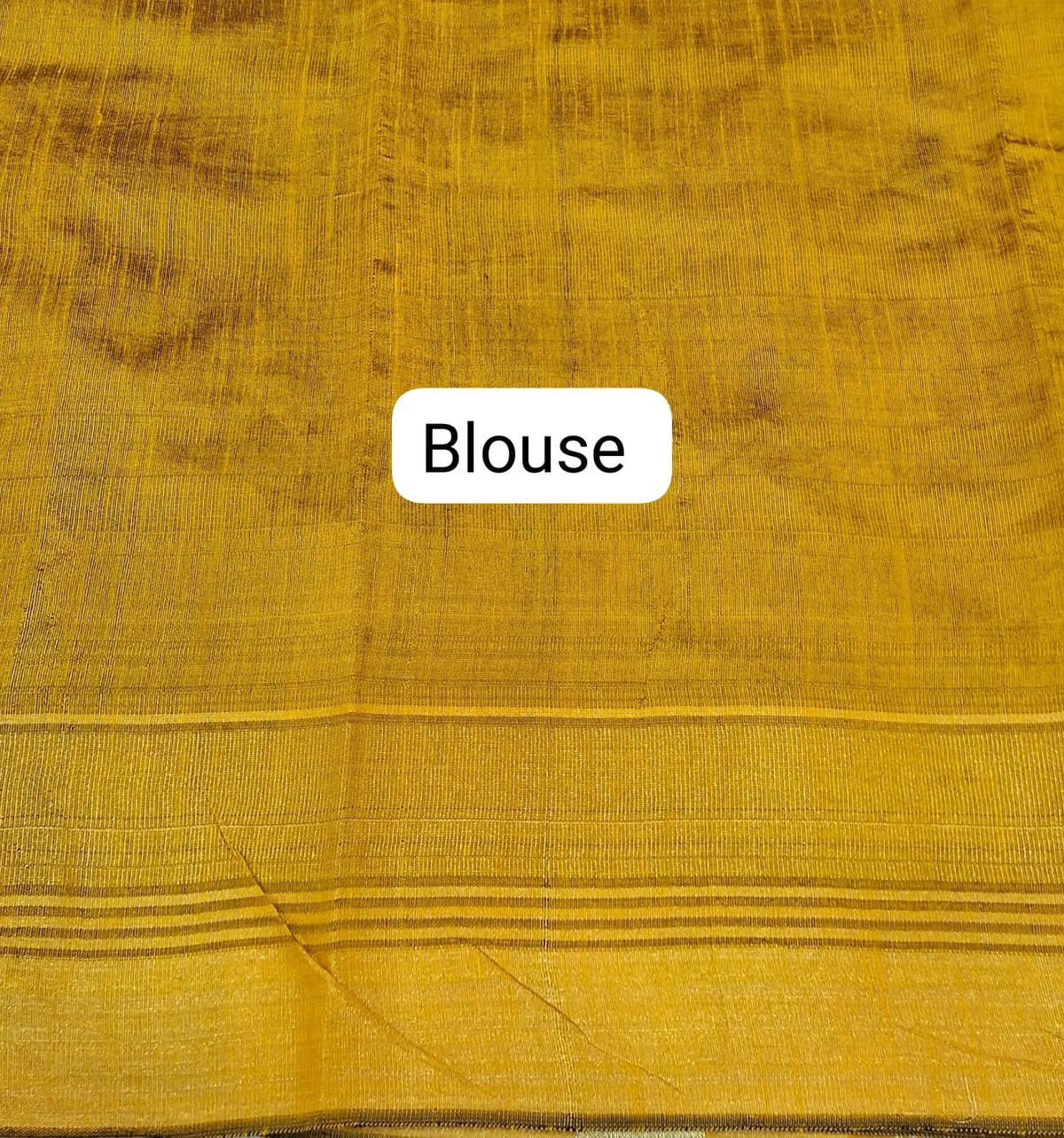 Purple Pure Khadhi Pattu Saree Blouse