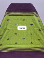 Dark Wine Pure Khadhi Pattu Saree Pallu