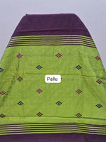 Dark Chocolate Brown Khadhi Pure Pattu Saree Pallu