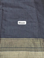 Mustard Yellow Pure Khadhi Pattu Saree 3