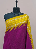 Rani Pink Khadhi Pure Pattu Saree 1