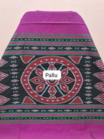 Rani Pink Khadhi Pure Pattu Saree Pallu