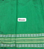 Rani Pink Khadhi Pure Pattu Saree Blouse