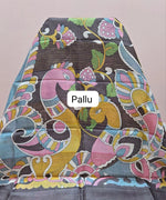 Walnut Brown Pure Tussar Saree pallu