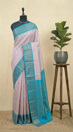 Off-White Pure Tussar Saree