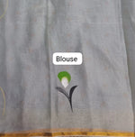 Light Pista Green Chiffon Saree blouse