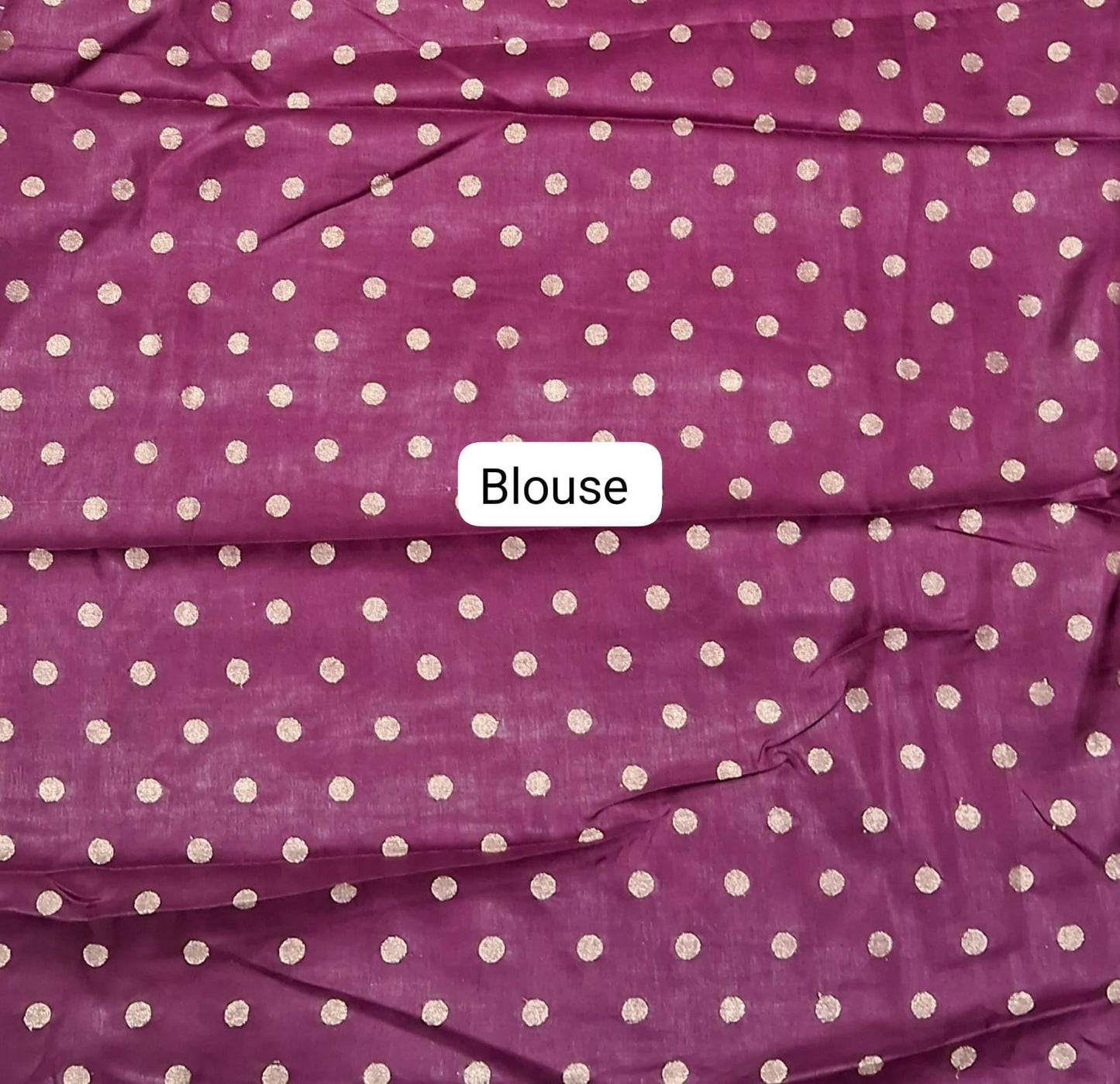 Purple Russian Silk blouse