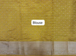 Purple Raw Silk Saree blouse