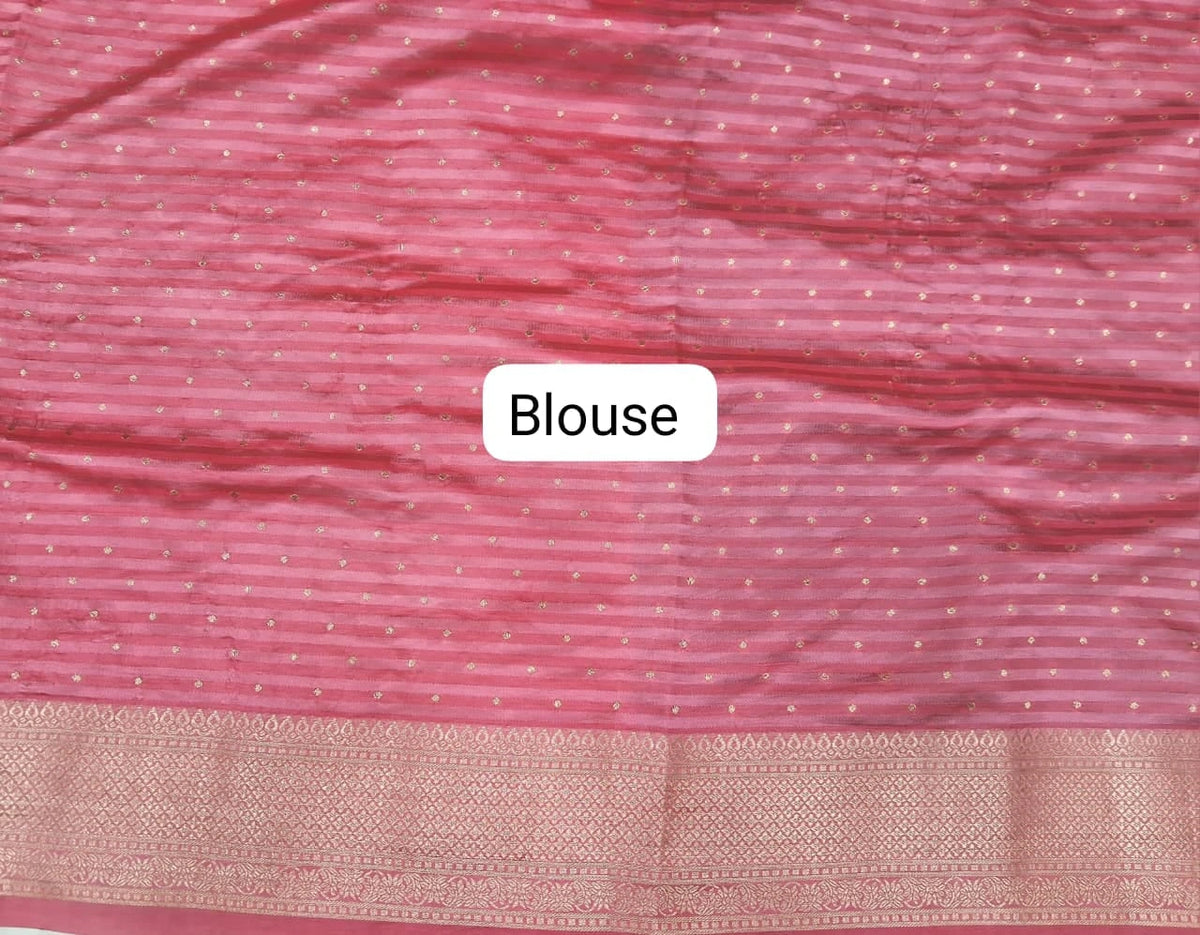 Bottle Green Raw Silk Saree blouse