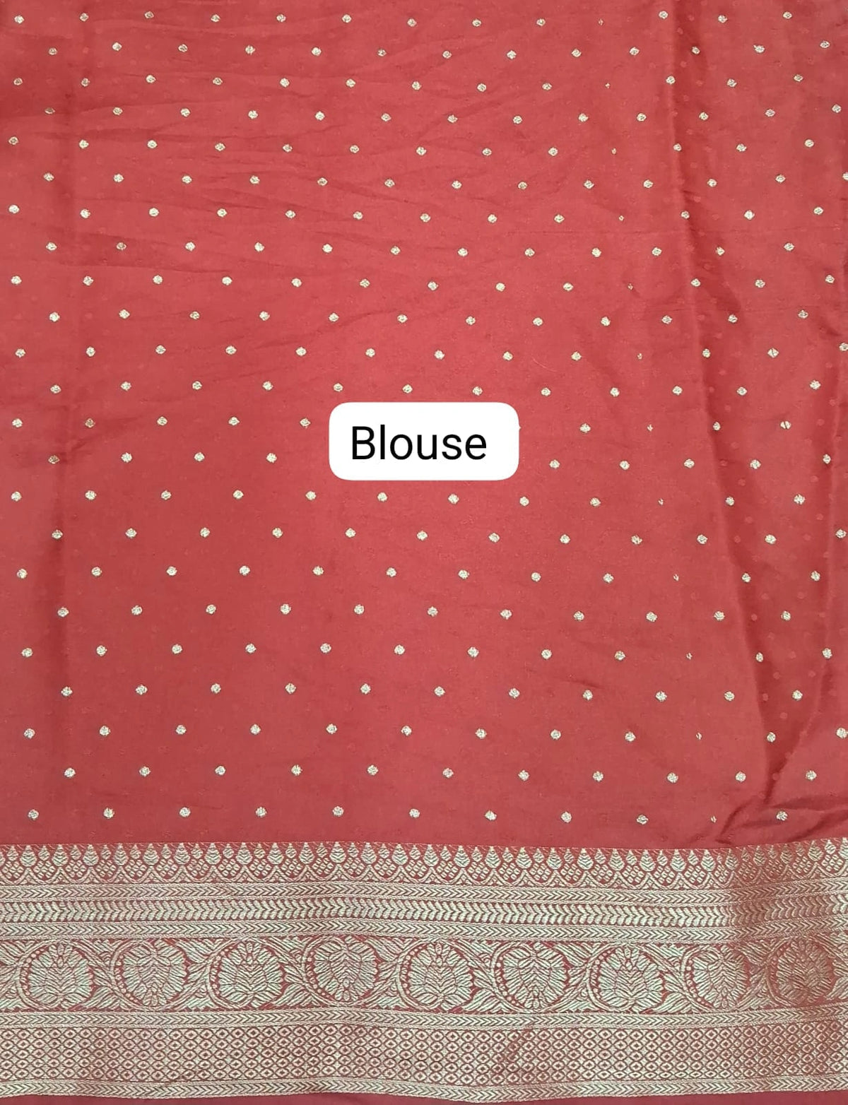 Black Raw Silk Saree blouse