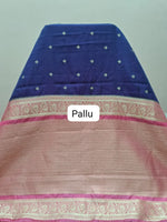 Purple Raw Silk Saree Pallu