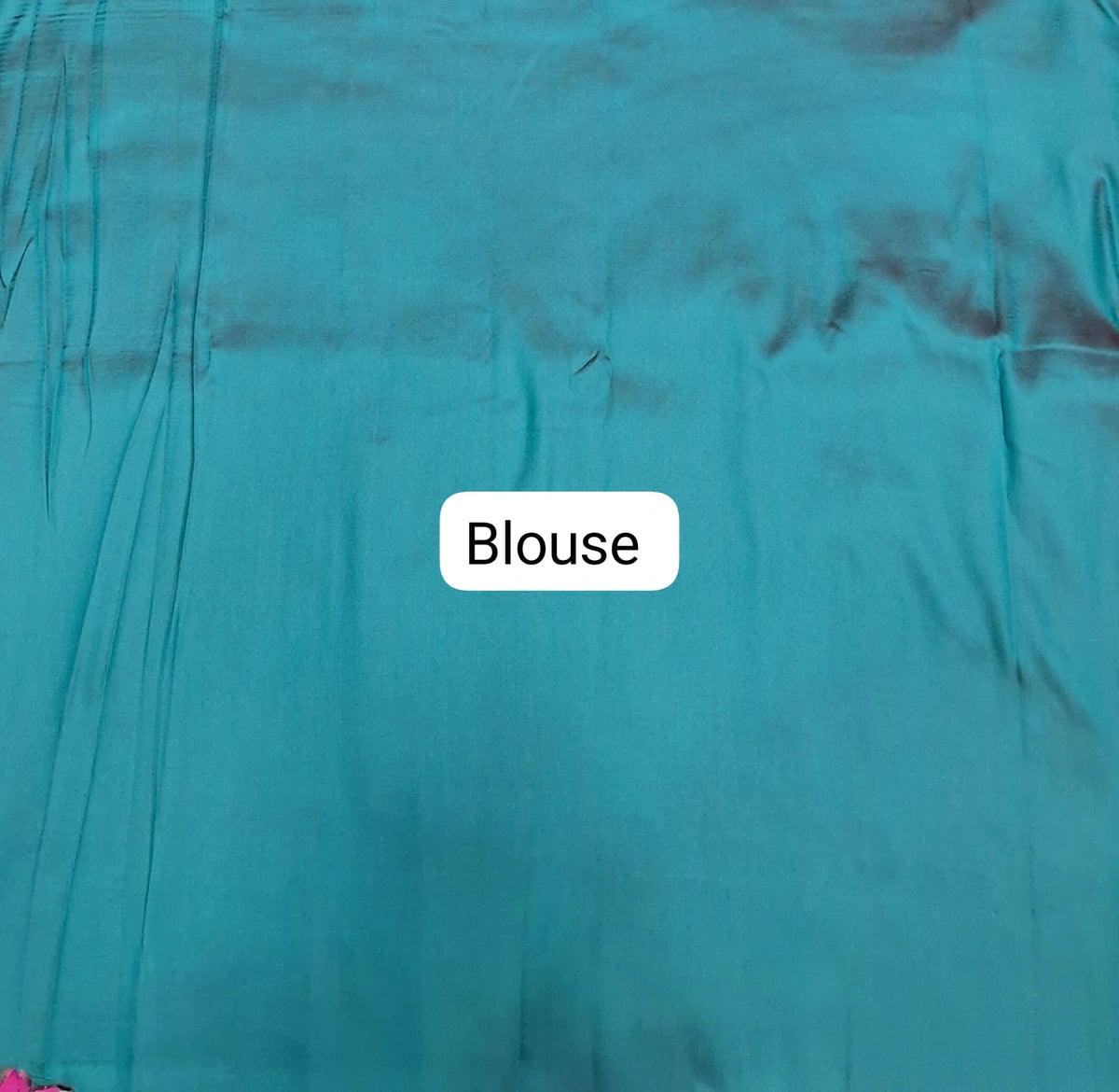 Rani Pink Soft Silk Saree  Blouse