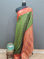 Green Soft Silk Saree