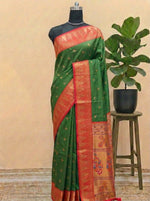 Green Soft Silk Saree