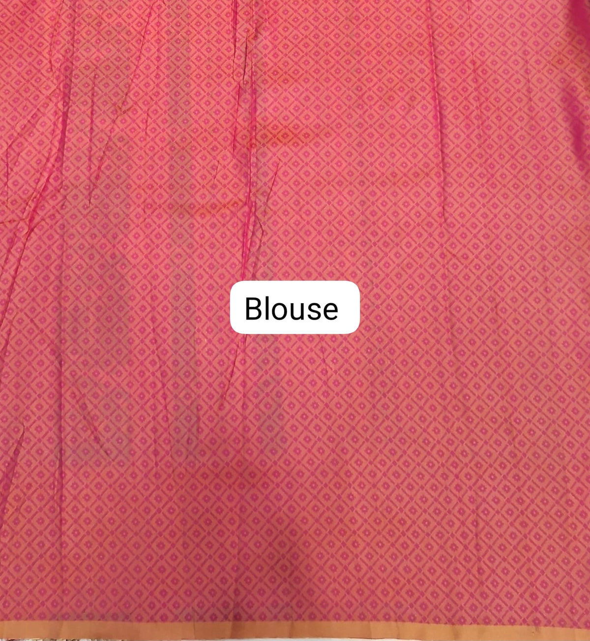 Yellow Soft Silk Saree Blouse