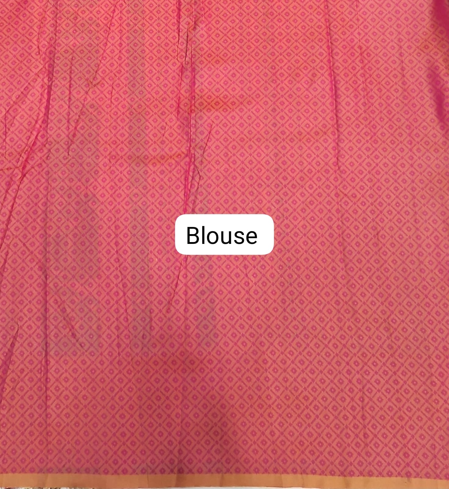 Yellow Soft Silk Saree Blouse