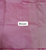 Elegant Rani pink silk saree blouse