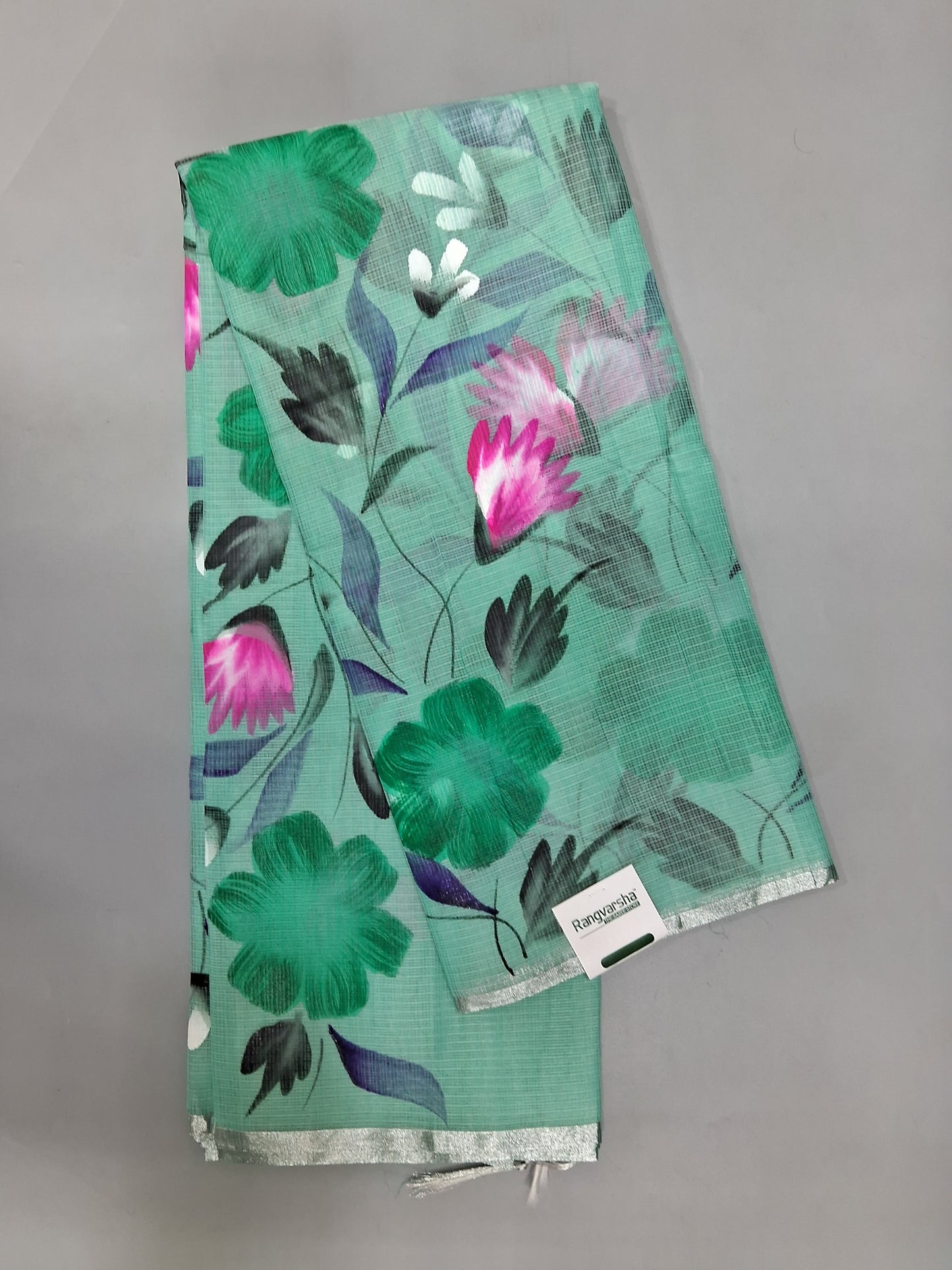 Marine Blue Kota Saree