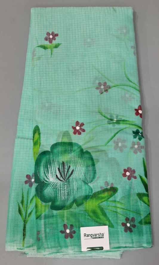Sea Blue Kota Saree 