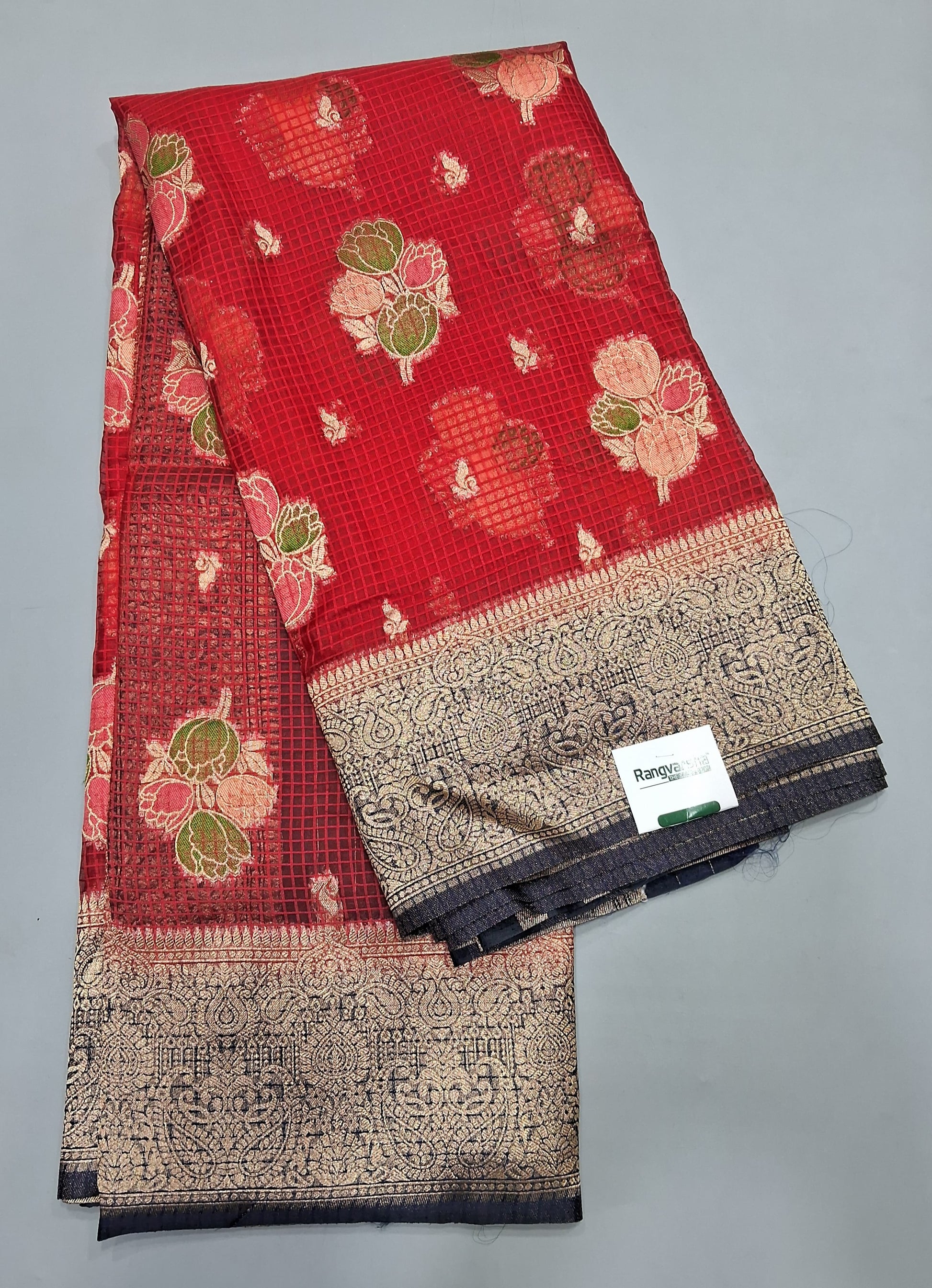 Red Kota Saree
