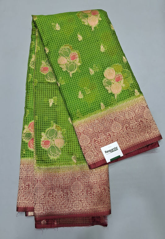 Green Kota Saree
