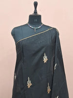 Black Silk Kota Saree 1