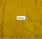 Olive Green Silk Kota Saree Blouse