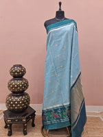 Sky Blue Silk Kota Saree 