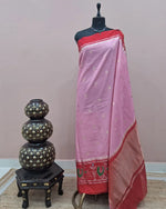 Baby Pink Silk Kota Saree