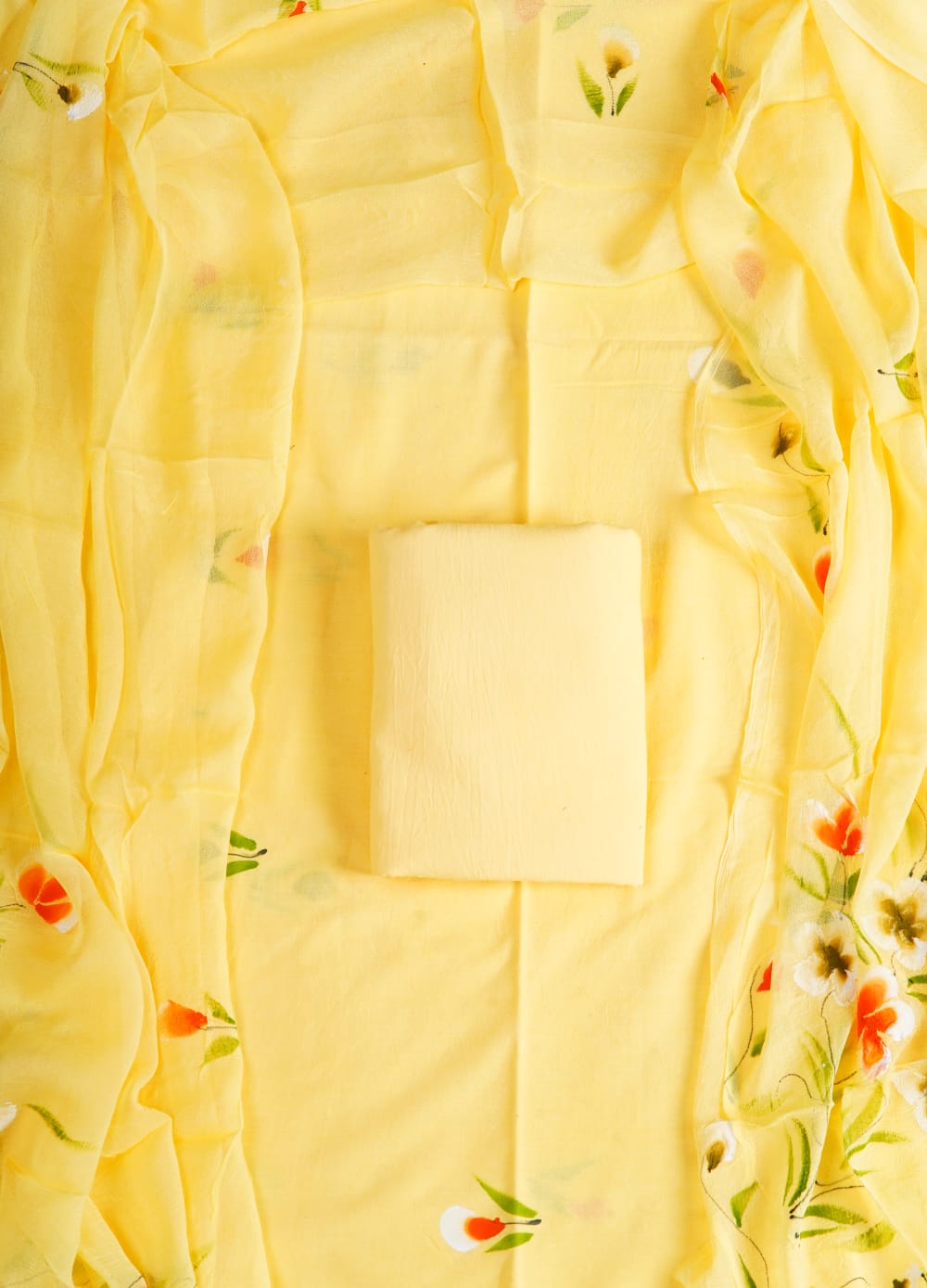 Yellow cotton top