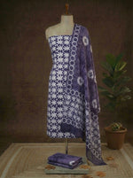 Light Lavender with White flower printed cotton top