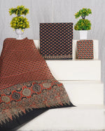 Classic Black Cotton dress material