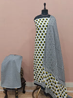 Pure White Cotton Dress Material