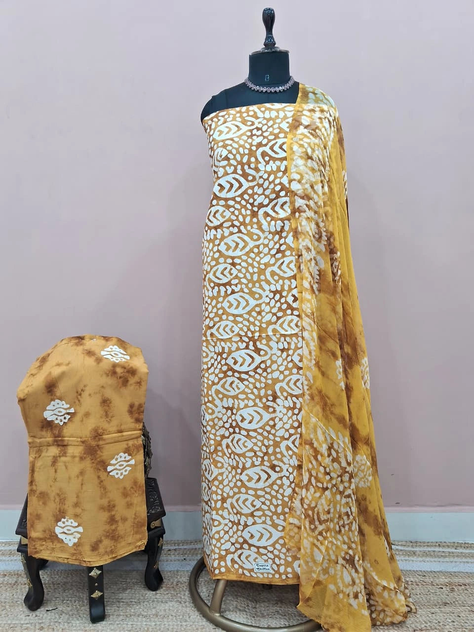 Dual Shade Cotton Dress Material
