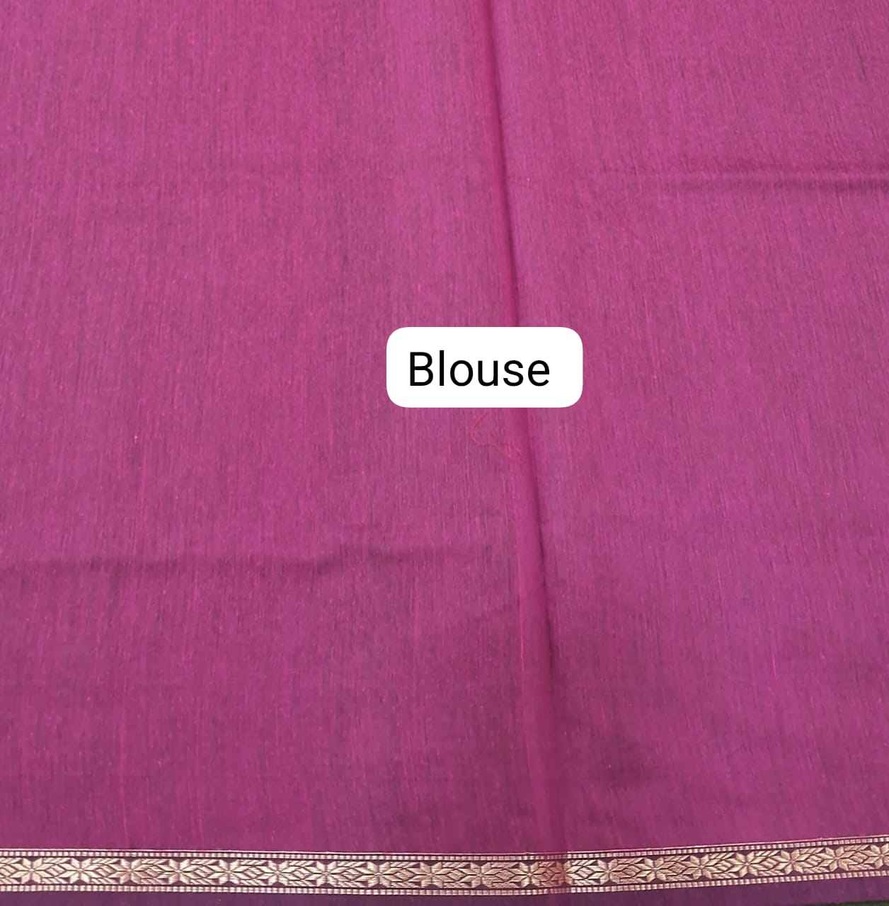 Traditional Mehandi Green Semi Maheshwari Silk Cotton Saree Blouse