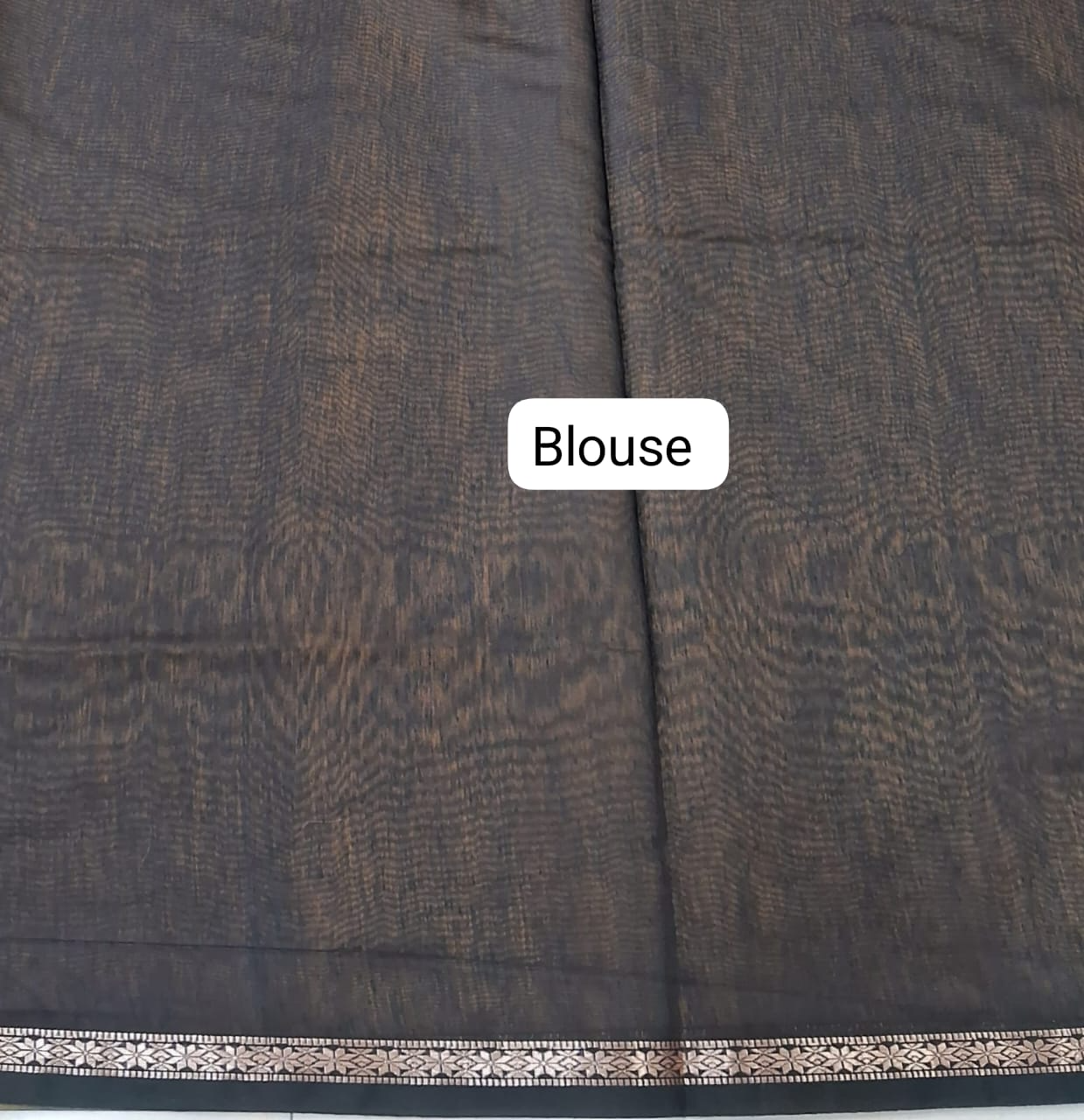 Mango Yellow Semi Maheshwari Silk Cotton Saree Blouse